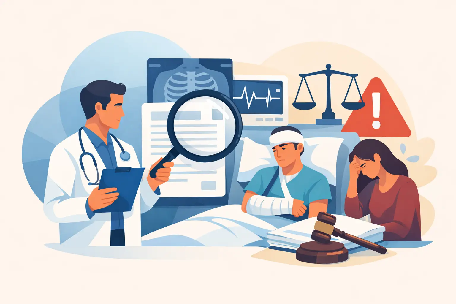 Perito médico negligencia médica: qué aporta