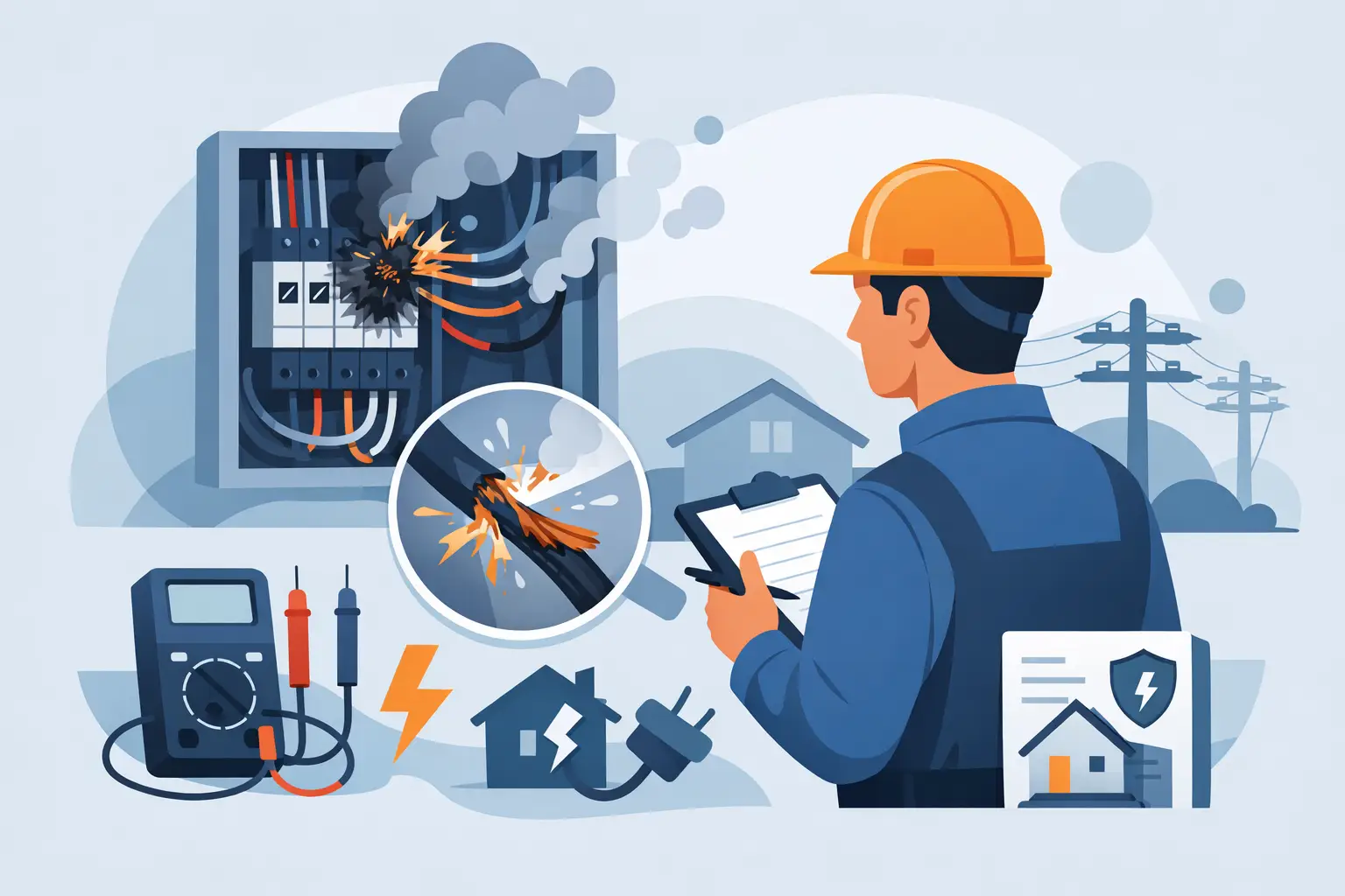 Guía para peritaje de daños eléctricos