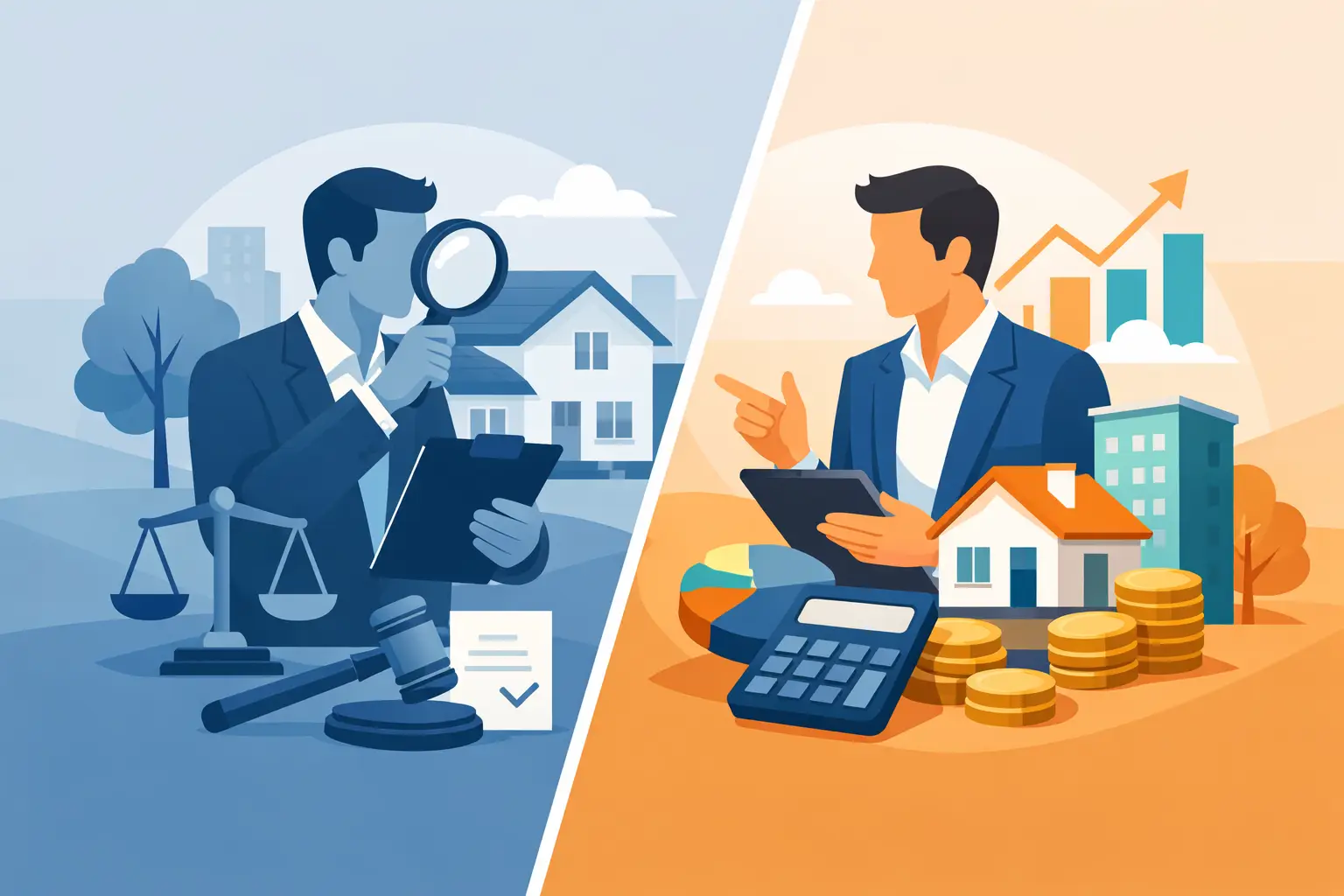 Diferencia entre perito y tasador: cuál elegir