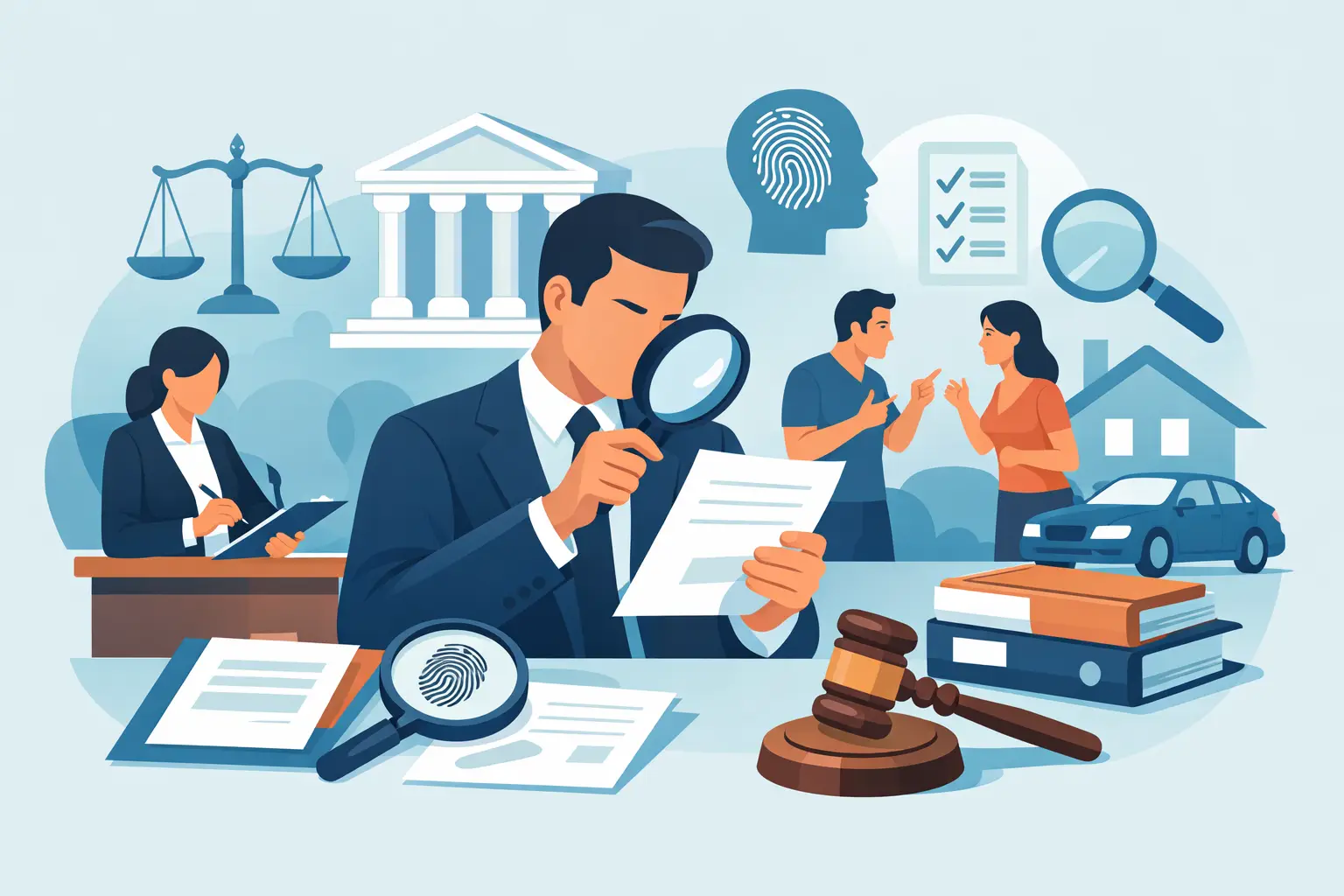 Guía de prueba pericial civil para actuar con criterio