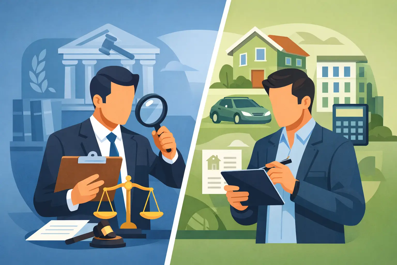 Perito judicial o tasador: cuál necesita usted