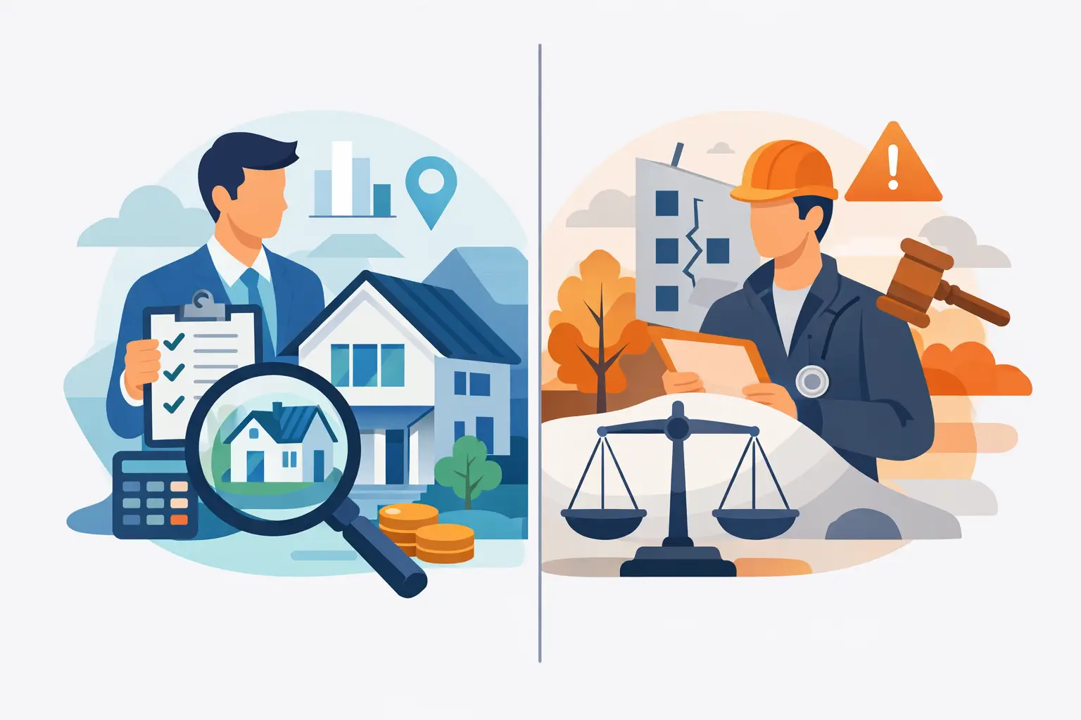 Tasación inmobiliaria o informe pericial: cuál pedir