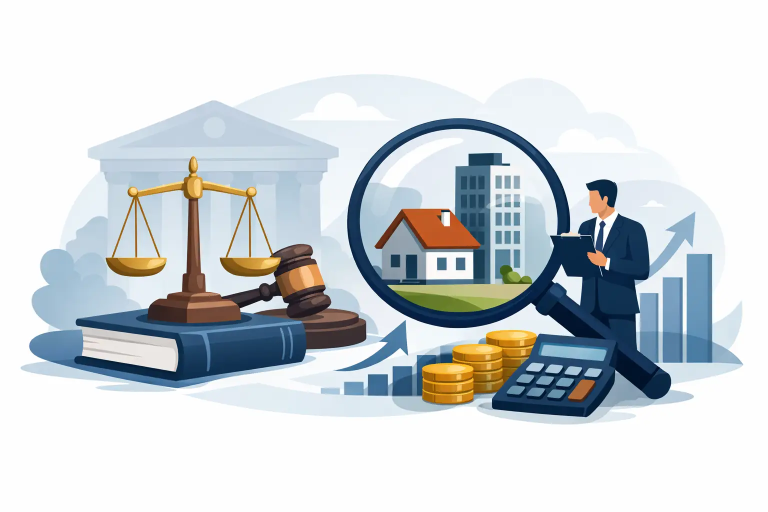 Tasación judicial: cómo se fija el valor